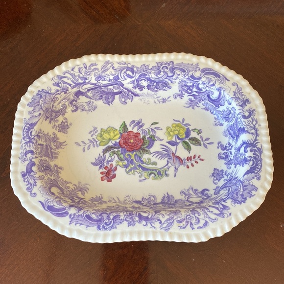 Mulberry Beverly Spode England Small 9’ Oval Plater - Picture 4 of 10